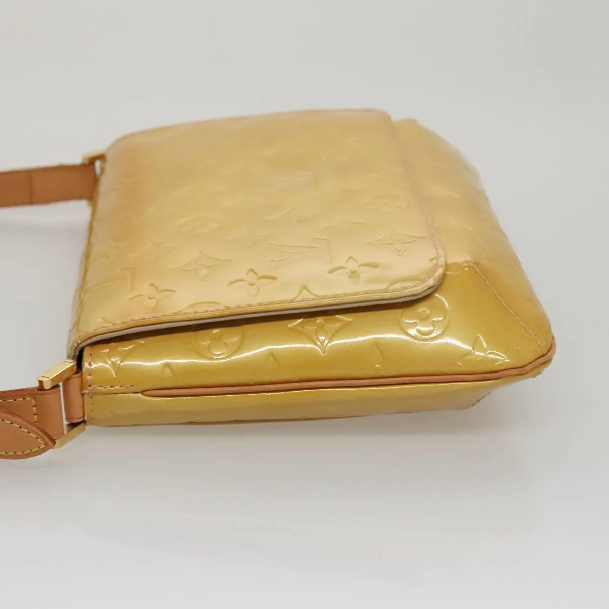 LOUIS VUITTON Monogram Vernis Thompson Street Bag Beige M91301 LV ep7248