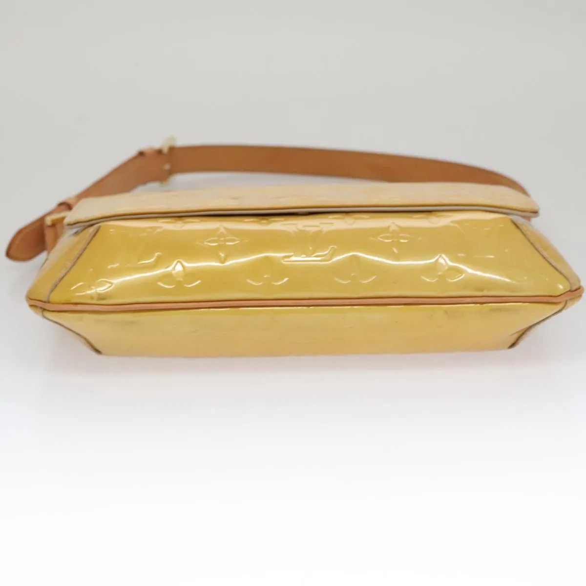 LOUIS VUITTON Monogram Vernis Thompson Street Bag Beige M91301 LV ep7248