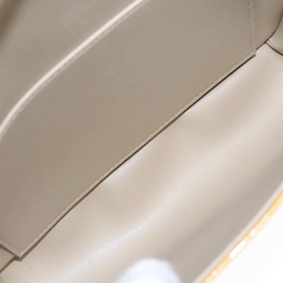 LOUIS VUITTON Monogram Vernis Thompson Street Bag Beige M91301 LV ep7248
