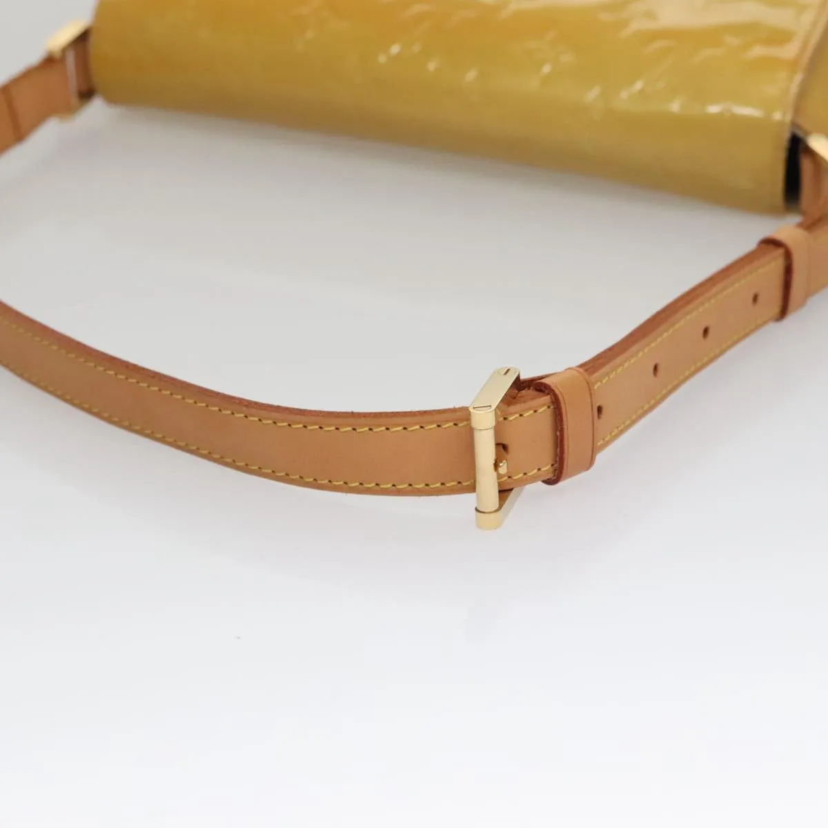 LOUIS VUITTON Monogram Vernis Thompson Street Bag Beige M91301 LV ep7248