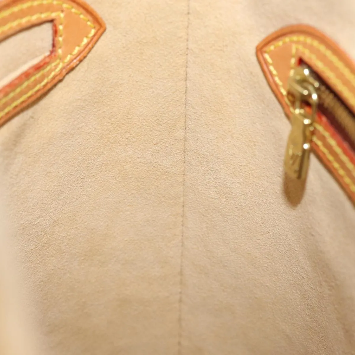LOUIS VUITTON Nomad leather Bucket PM Shoulder Bag Beige M85001 LV 76964