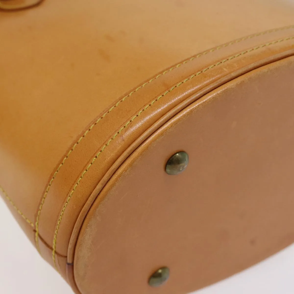 LOUIS VUITTON Nomad leather Bucket PM Shoulder Bag Beige M85001 LV 76964