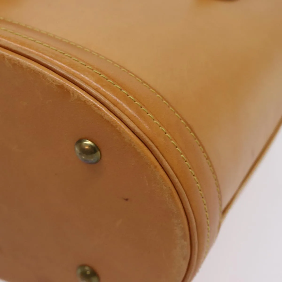 LOUIS VUITTON Nomad leather Bucket PM Shoulder Bag Beige M85001 LV 76964