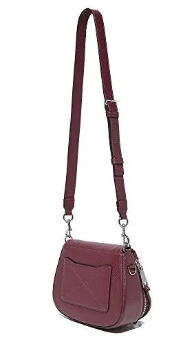 MARC JACOBS RECRUIT NOMAD CROSSBODY BLACKBERRY