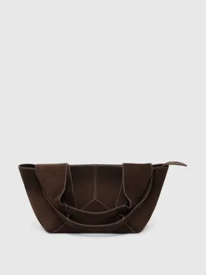 Market suede bag