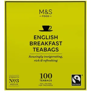 Marks and Spencer English Breakfast Teabags 100g