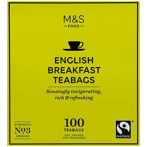 Marks and Spencer English Breakfast Teabags 100g