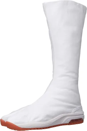 Marugo Traditional Japanese Tabi Shoes Air Jog V 12 Clasps Air Cushioned Toe Boots Long