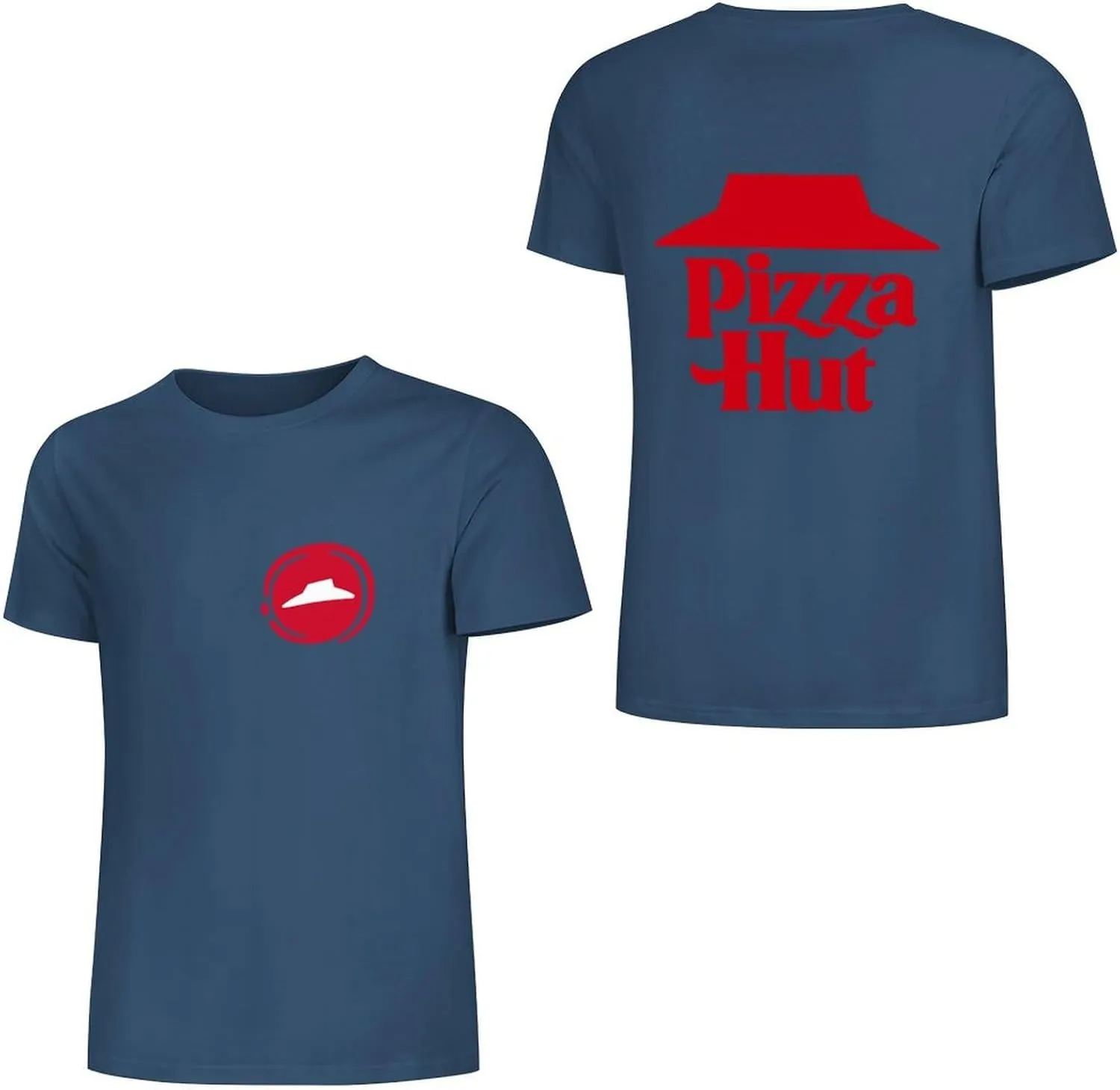 Mens Cotton T-Shirt Short Sleeve Crew Neck T Shirts for Men Work Uniform Funny Clothes