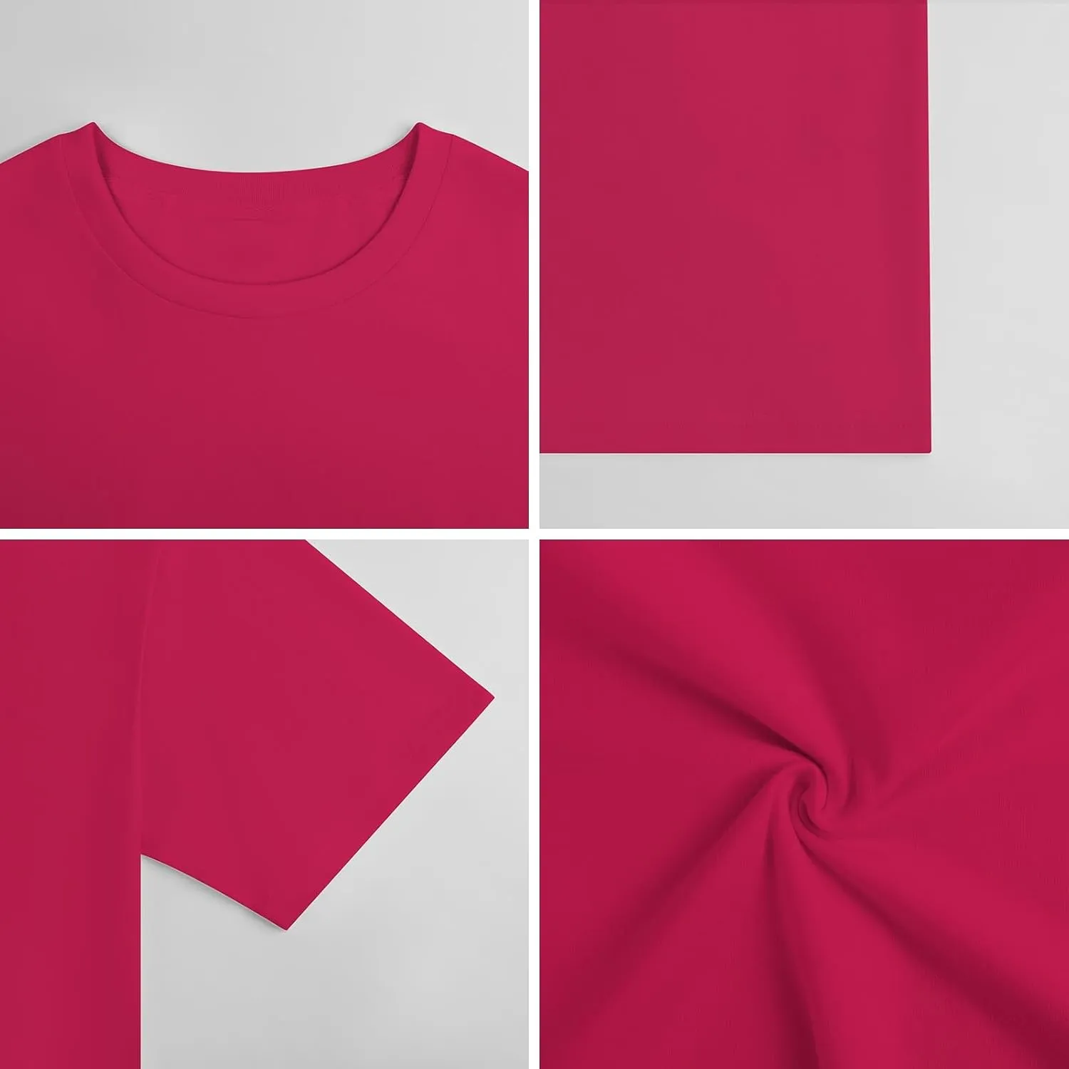 Mens Cotton T-Shirt Short Sleeve Crew Neck T Shirts for Men Work Uniform Funny Clothes