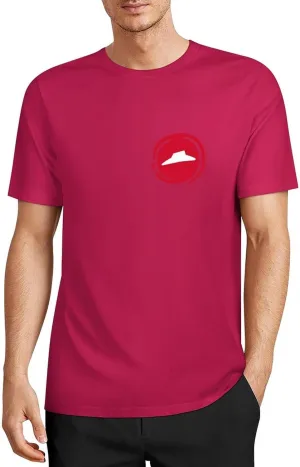 Mens Cotton T-Shirt Short Sleeve Crew Neck T Shirts for Men Work Uniform Funny Clothes