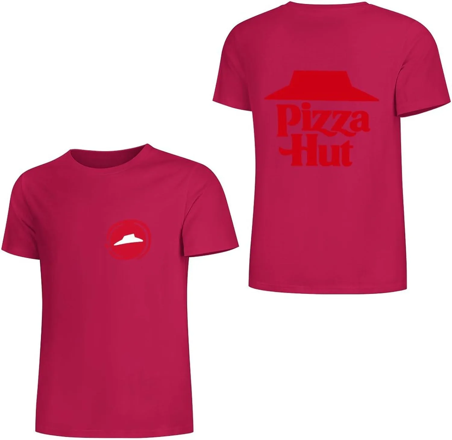 Mens Cotton T-Shirt Short Sleeve Crew Neck T Shirts for Men Work Uniform Funny Clothes