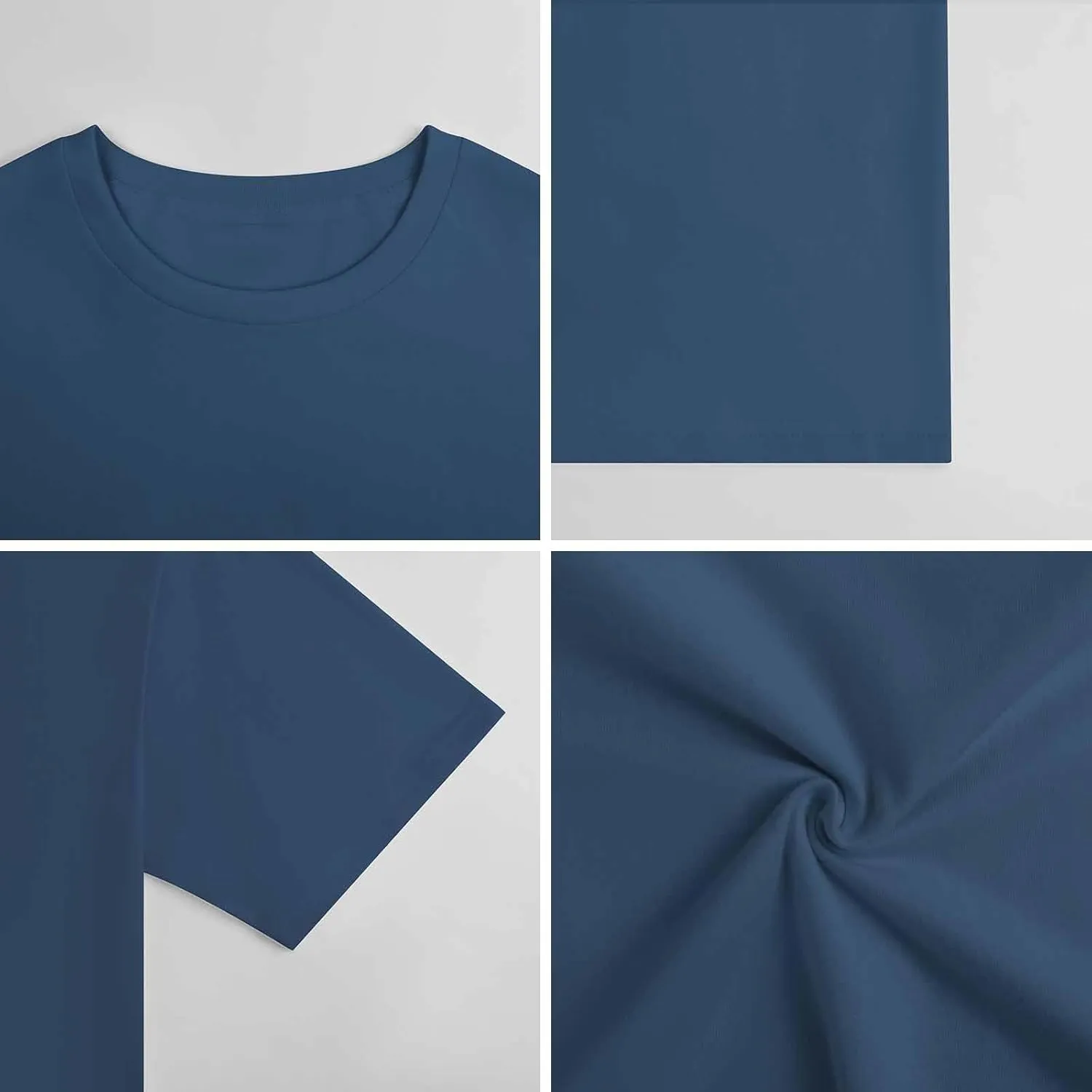 Mens Cotton T-Shirt Short Sleeve Crew Neck T Shirts for Men Work Uniform Funny Clothes