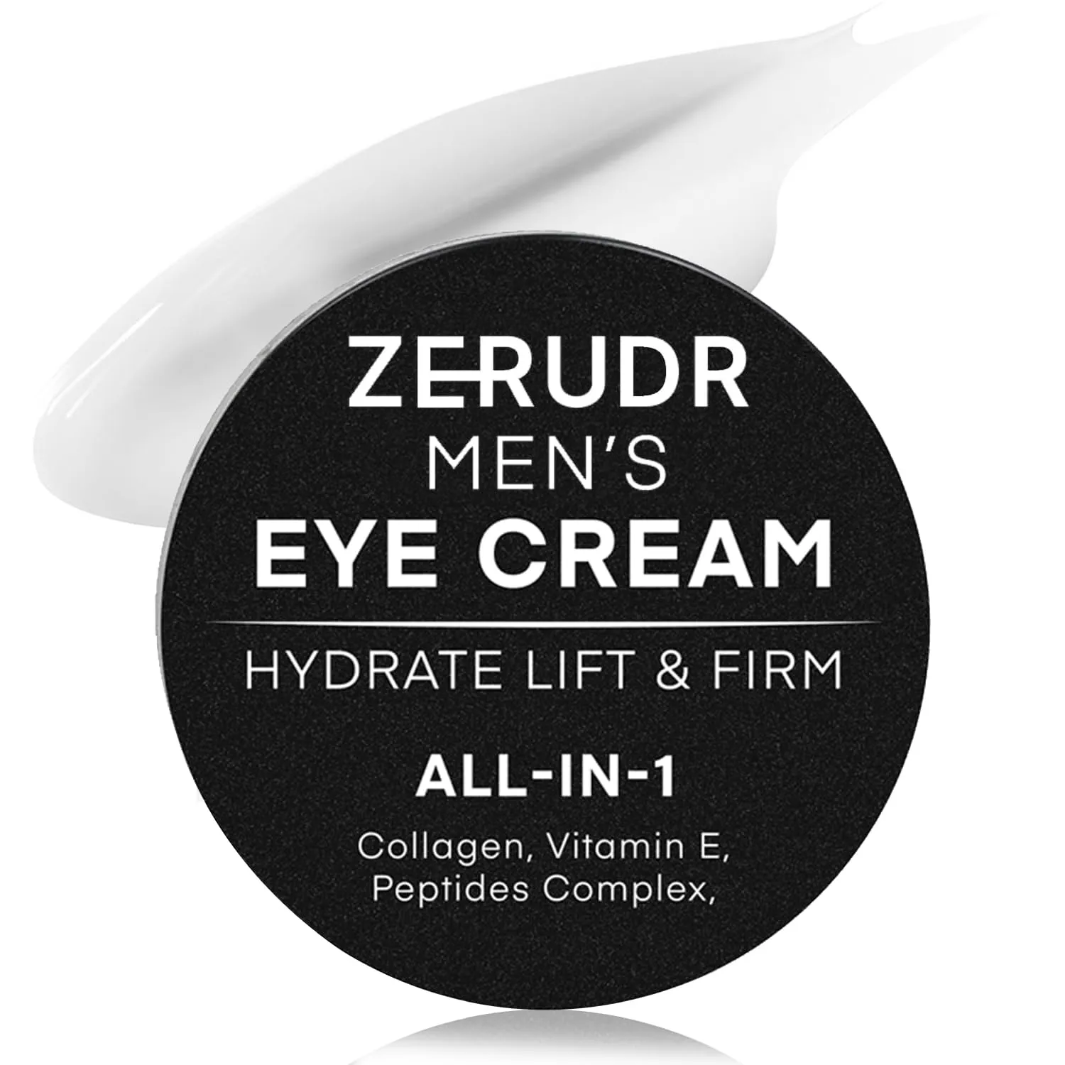 Men’s under Eye cream: all-in-1 Eye Bags, Dark Circles, and Puffiness reduce- Men’s eye care for hydrate, firm & repair 1 oz