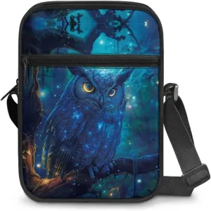 Messenger Bag for Women, Waterproof Crossbody Shoulder Bag for Men, Lightweight Sling Chest Bag