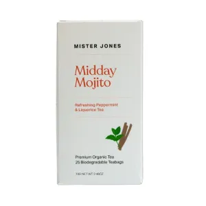 Mister Jones Midday Mojito X 25 Tea Bags