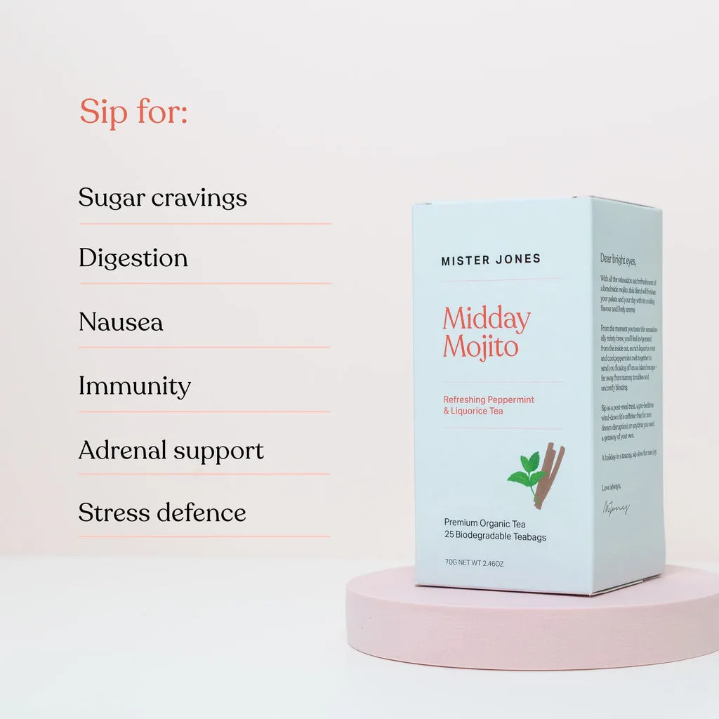 Mister Jones Midday Mojito X 25 Tea Bags