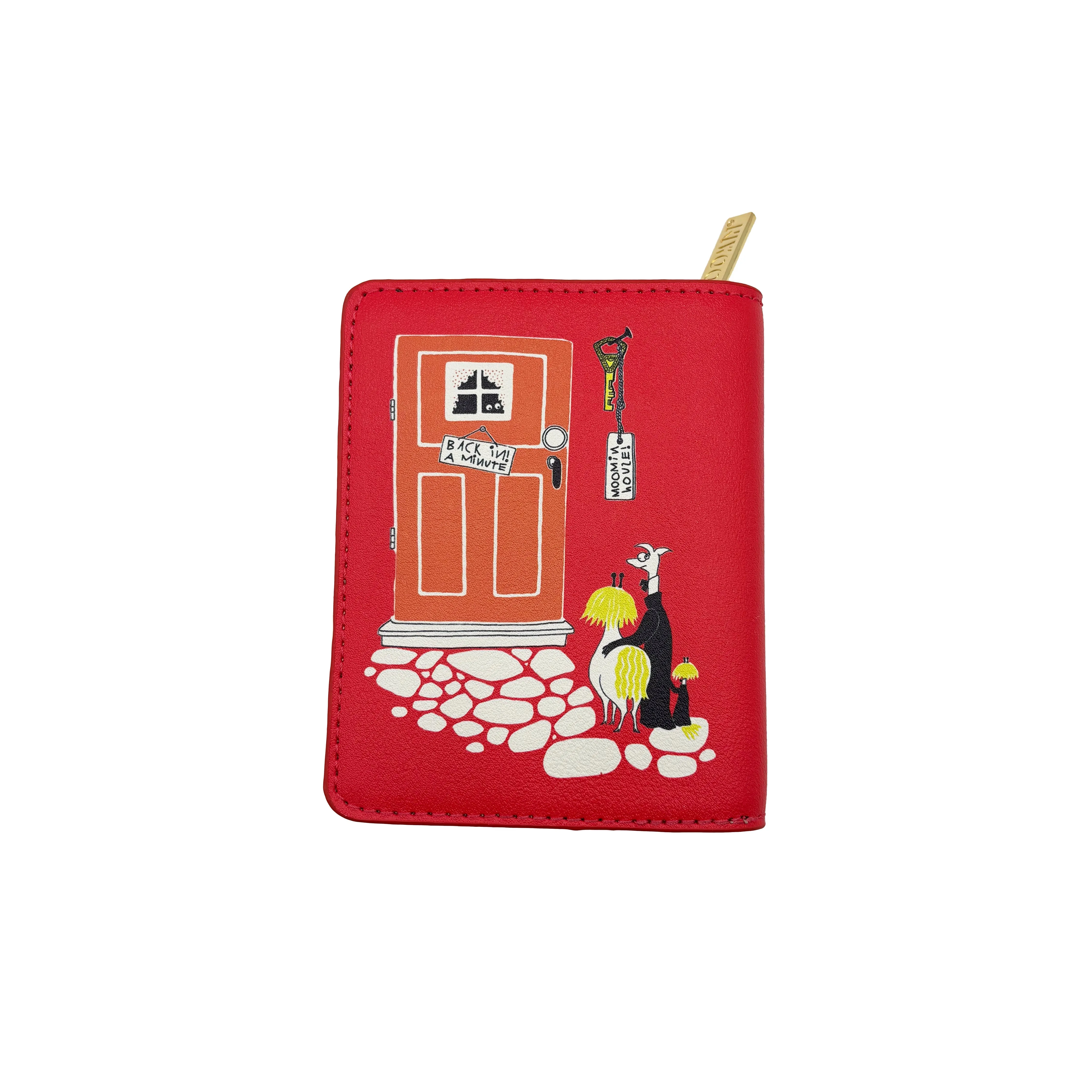 Moomin Red Book Wallet