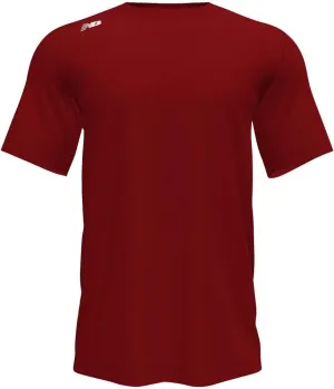 New Balance Men's Tech Baseball T-Shirt Maroon XL