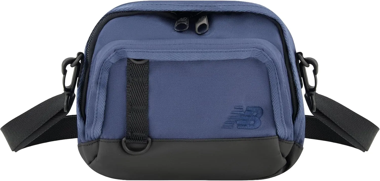 New Balance Sling Bag, Large Athletic Shoulder Handbag for Men and Women, One Size