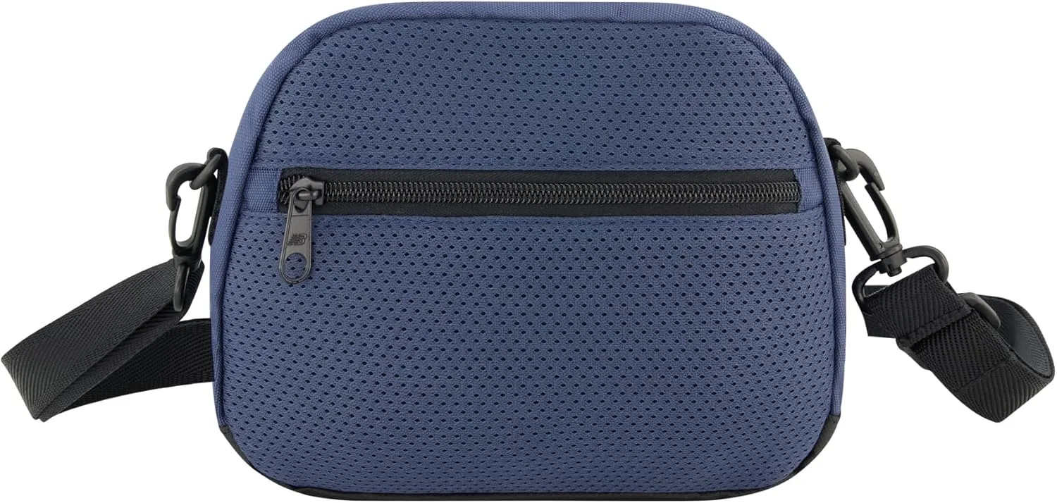 New Balance Sling Bag, Large Athletic Shoulder Handbag for Men and Women, One Size