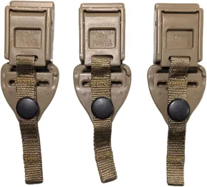 New US Army Military Propper Coyote Brown Quick Release QR Buckle Set Replacement 1" Shoulder Strap Connector ILBE Backpack by US Goverment GI USGI