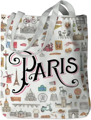 New York Paris Chicago Nashville Italy Los Angeles Las Vegas Lover Gifts Tote Bag Beach Bag Travel Gift