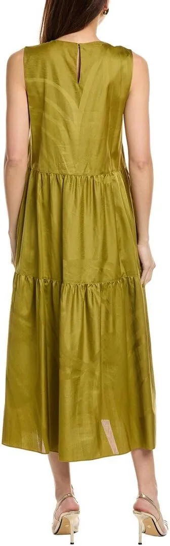 New York Two-Tier Midi Dress