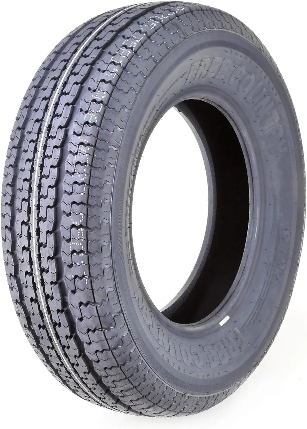 One Premium FREE COUNTRY Trailer Tire ST205/75R15 205 75 15 Radial 8-Ply Load Range D w/Scuff Guard