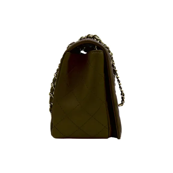 Palm Beach Pleather - (Chocolate Brown)