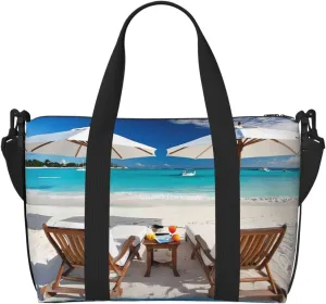 Phayah Beach Lounger Crossbody Travel Bag Overnighter Duffel Bags Carry On Size Ideal For School Or Overnight Travel Bag