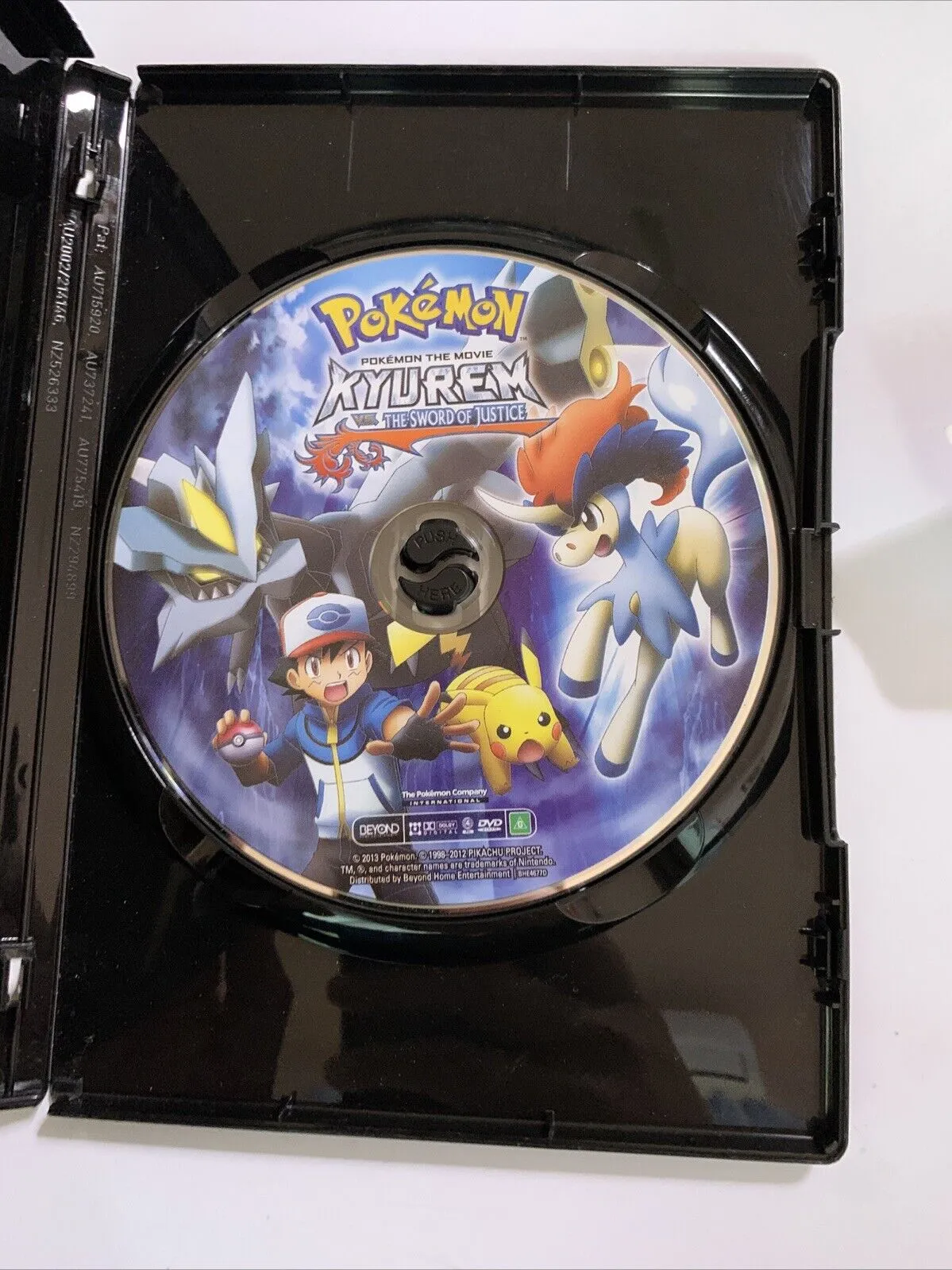 Pokemon the Movie: Kyurem vs. the Sword of Justice (DVD, 2012) Anime Region 4