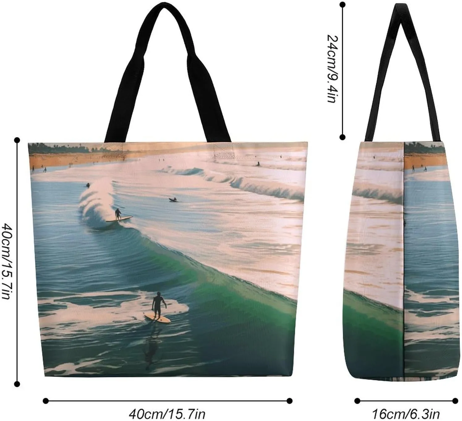 Psychedelic Smoke Tote Bag for Women Reusable Grocery Shoulder Bag Shopping Bags for Travel, Groceries