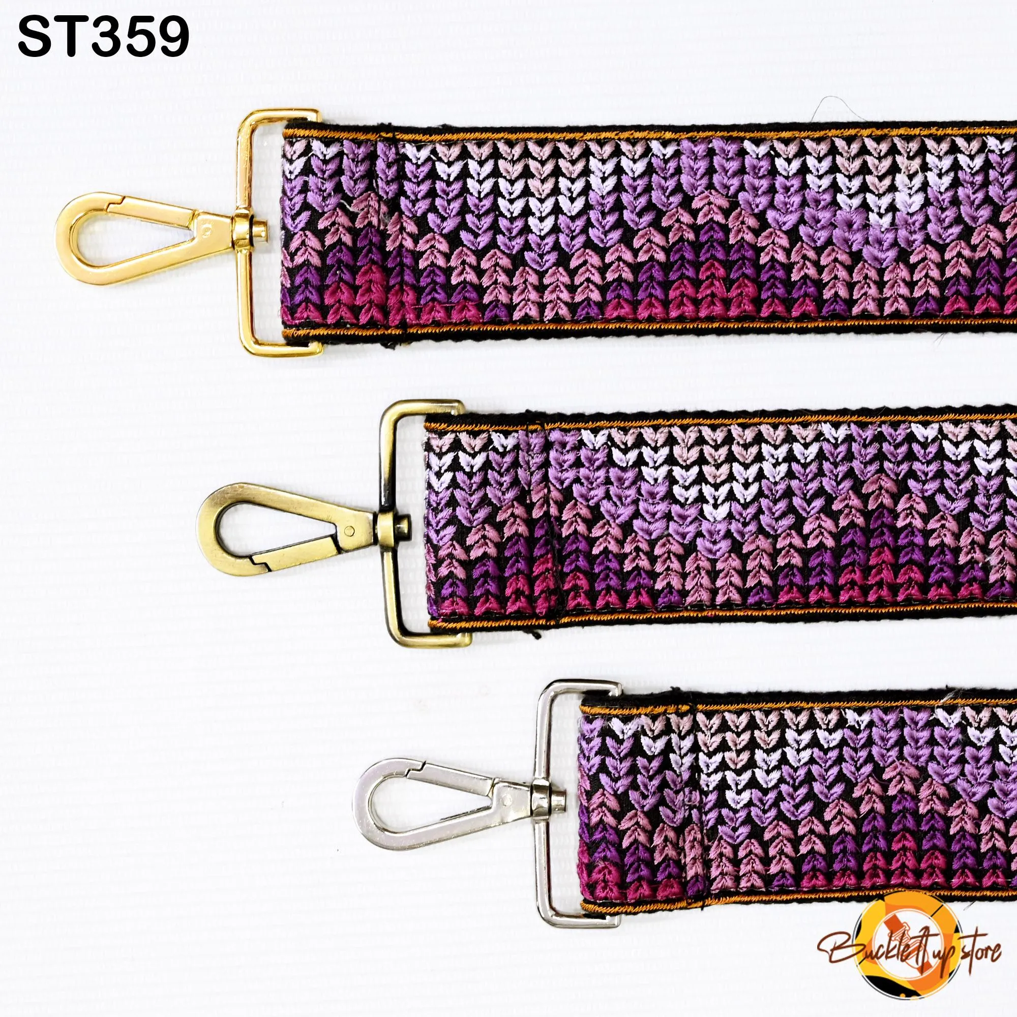 Purple Embroidery Replacement Purse Strap Gift Wife Crossbody Strap for Purses Floral Embroidered Bag Strap Boho Guitar Strap Handbag Strap