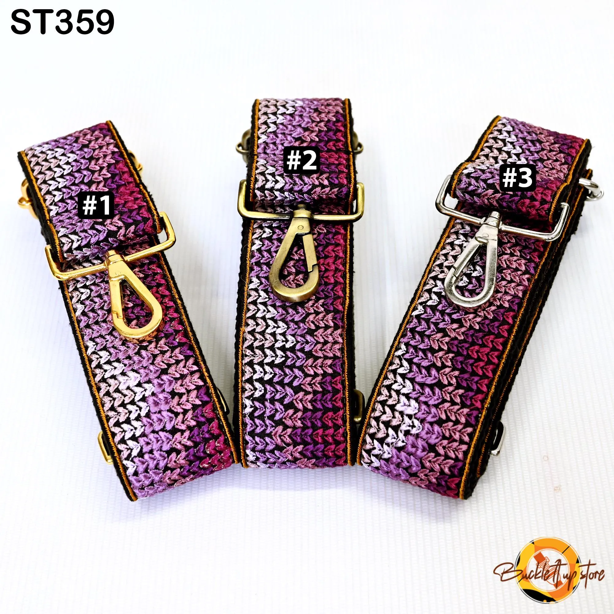 Purple Embroidery Replacement Purse Strap Gift Wife Crossbody Strap for Purses Floral Embroidered Bag Strap Boho Guitar Strap Handbag Strap