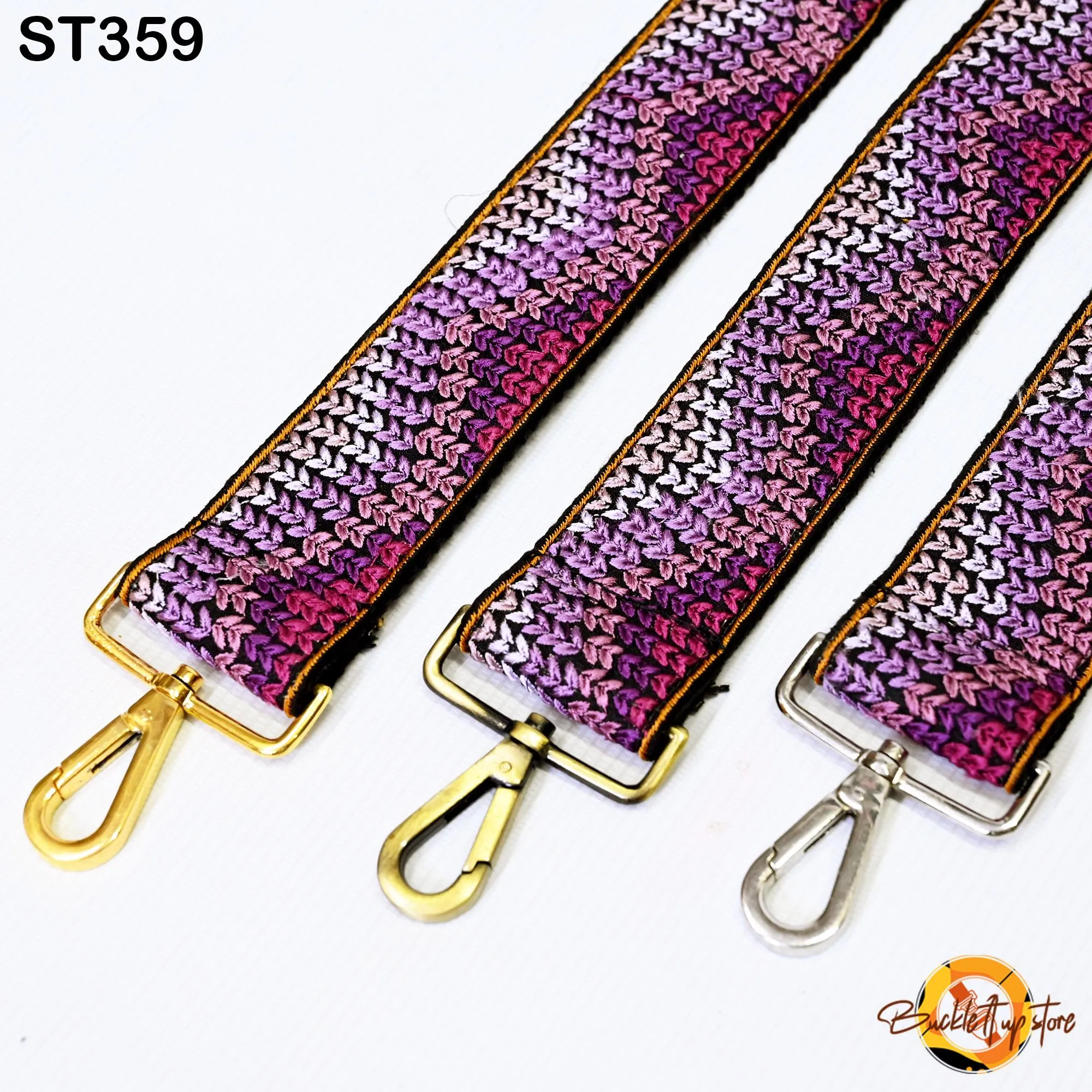 Purple Embroidery Replacement Purse Strap Gift Wife Crossbody Strap for Purses Floral Embroidered Bag Strap Boho Guitar Strap Handbag Strap