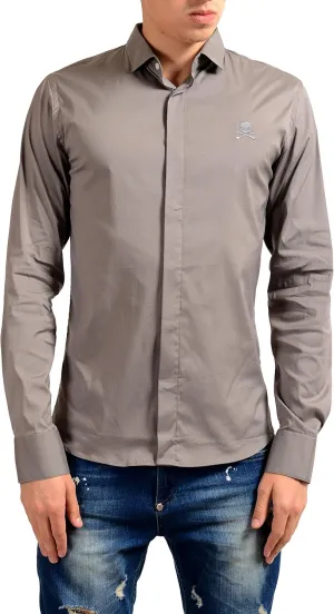 "Just Be Good Platinum Cut Men's Casual Shirt US M IT 50