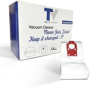 Replacement Part For Simplicity/Riccar Vibrance, Symmetry Vacuum Cleaner 6 Paper Bags W/Red Dock System