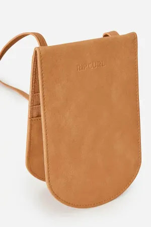 Rip Curl Premium Surf Crossbody Wallet in Natural
