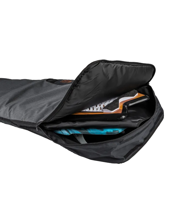 Ronix Dempsey - Surf Case w/3D Fin Box - Charcoal/Orange - 2023