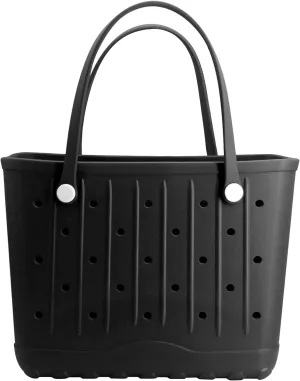 Rubber Beach Bag EVA Waterproof Tote Bags Washable Sand-proof Travel Handbags for Pool Boat Groceries Work Sports