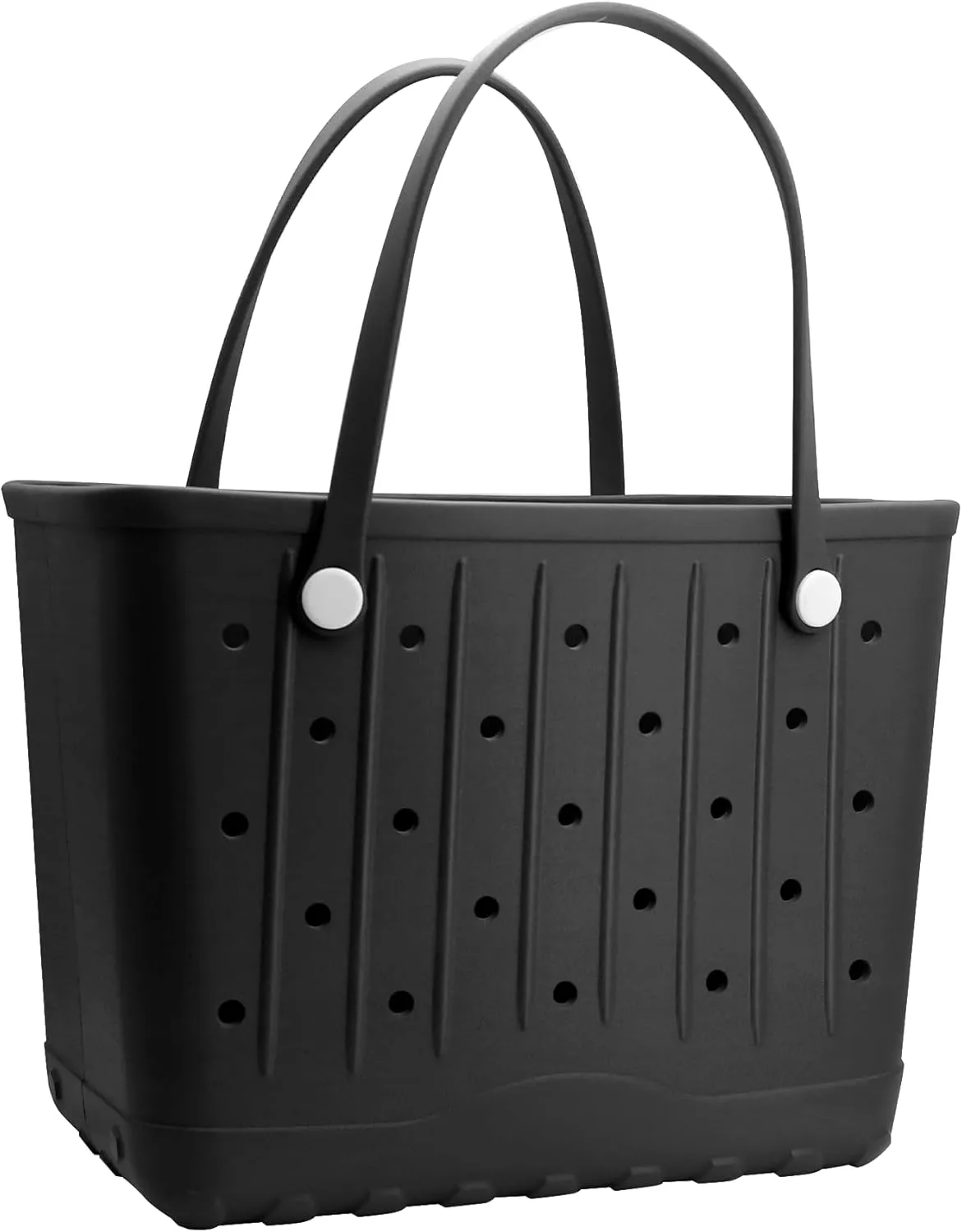 Rubber Beach Bag EVA Waterproof Tote Bags Washable Sand-proof Travel Handbags for Pool Boat Groceries Work Sports