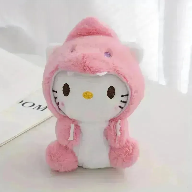 Sanrio Hooded Characters Plush Keychain