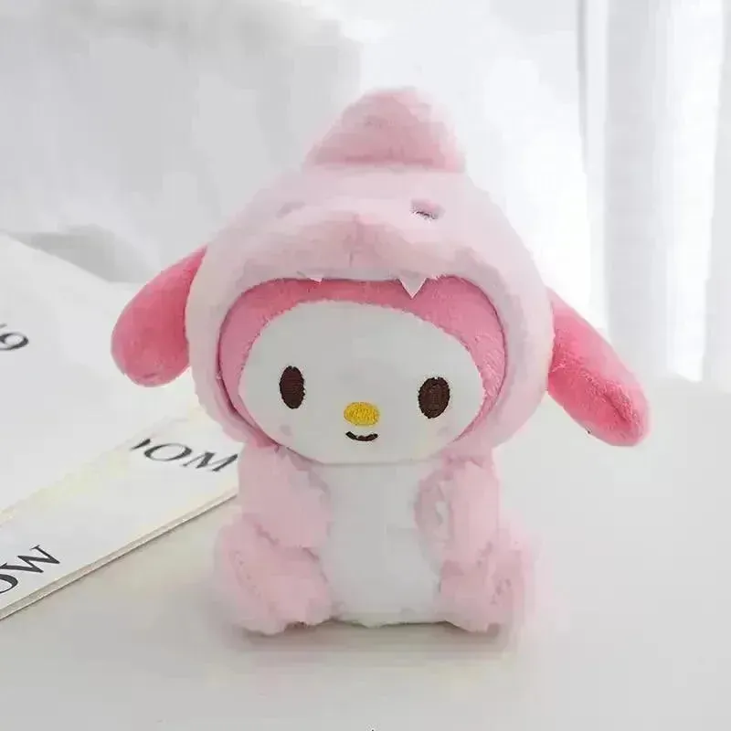 Sanrio Hooded Characters Plush Keychain