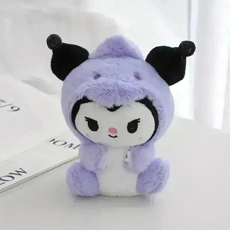 Sanrio Hooded Characters Plush Keychain