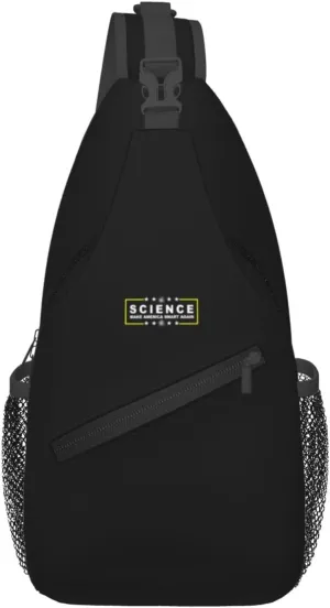 Science Make America Smart Again Sling Bag Crossbody Backpack Shoulder Casual Daypack Bag for Men Women