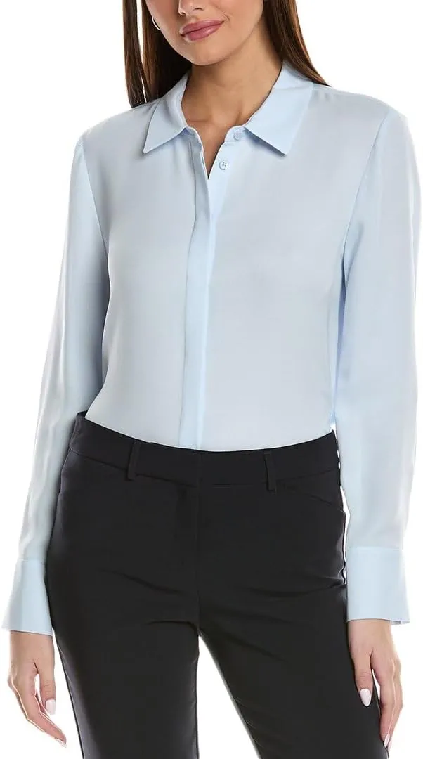 Scottie Silk Blouse
