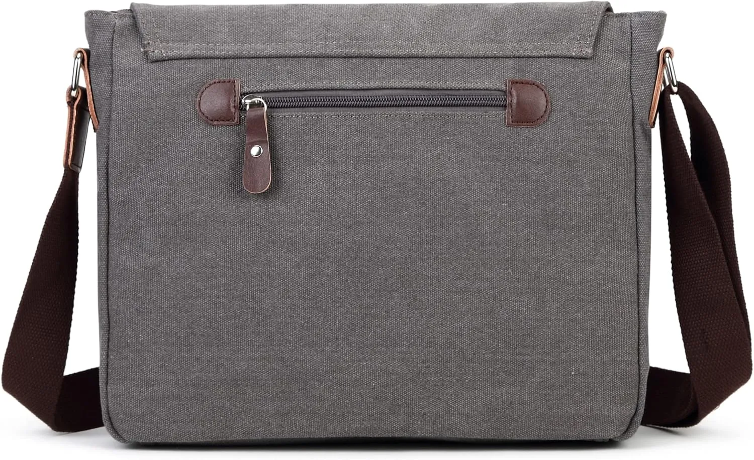 Sechunk Canvas Small Messenger Bag Vintage Shoulder bag Everyday Purse Crossbody bag for men women