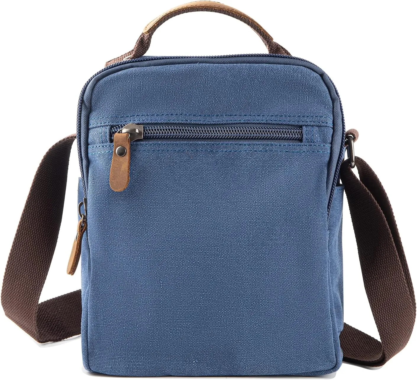 Sechunk Small Canvas Shoulder Bags Messenger Bag Travel Bag Business Bag Working Bag For Men Women