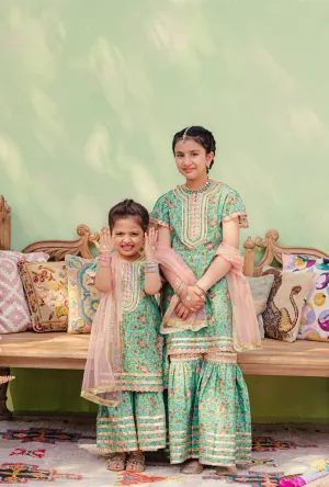 Shah Gul Gharara Set 3pc